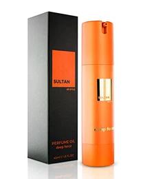 Deep Force Parfum Oil Herren - Intensiver & Eleganter Orient Duft - 100% Alkoholfrei - Pflegende Ätherische Öle - Geschenke für Männer