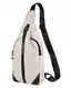 WATERFLY Anti-Diebstahl Sling Bag: Damen und Herren Brusttasche Hippie Crossbody Bag Multipurpose Daypack