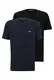 BOSS Herren T-Shirt 2-Pack IN Zweier-Pack Regular-Fit T-Shirts aus Stretch-Baumwolle Gemustert M