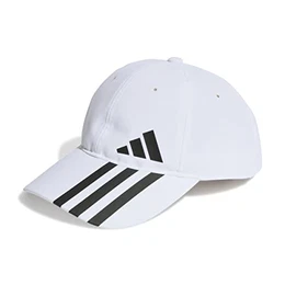 Unisex 3-Stripes AEROREADY Kappe, White/Black/Black, M