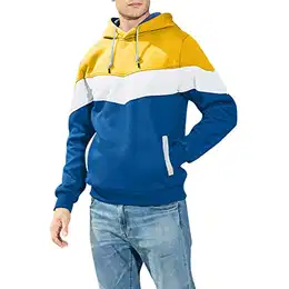 Lässiger Herren-Reißverschluss-Hoodie, der große Pullover-Jacke spleißt Strickjacke Herren