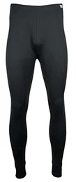 Thermo Unterhose Lange Unterhose Winter ThermoTherm® Hose für Herren Thermowäsche Funktionshose Funktionswäsche, Schwarz XL (56/58)