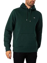 Herren Reg Shield Hoodie Kapuzenpullover, Tartan Green, M EU