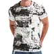 RONOMO Herren T-Shirt Street T-Shirt Qualität T-Shirt（FK weiß M