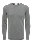ONLY & SONS Rundhalspullover ONSGARSON 12 WASH (22006806) Castor Gray