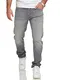 JACK & JONES Herren Jeans Mike ARIS Tapered Fit Denim Herrenhose Grey Denim W31 L34