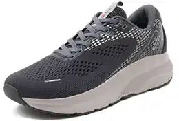 Sneaker Schuhe Herren Damen Laufschuhe Sportschuhe Turnschuhe Fitnessschuhe Joggingschuhe Hallenschuhe Straßenlaufschuhe, Grau 43EU