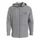 Tommy Hilfiger Herren Hoodie mit Reißverschluss Zipper, Grau (Medium Grey Heather), M