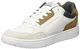 Tommy Hilfiger Herren Th Basket Core RWB Cupsole Sneaker, Ancient White, 45 EU