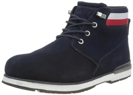Herren Low Boot Stiefel Core Suede Boot Wildleder, Blau (Desert Sky), 43