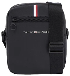 Herren Th Essential Pique Mini Reporter, Schwarz