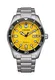 Citizen Eco-Drive Herrenuhr Solar Stahl/Gelb AW1760-81Z
