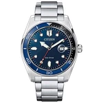 Citizen Eco-Drive Herren-Solaruhr (AN1761-89L) Stahl/Blau (AN1761-89L)