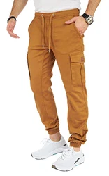 Styleko Cargohose Herren 8001 Camel