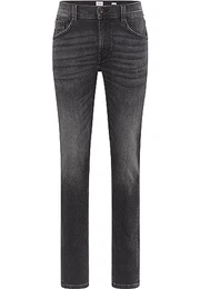 Herren Jeans Oregon Slim K - Slim Fit - Schwarz - Black Denim W28-W40, Größe:28W / 32L, Farbvariante:Black Denim 783