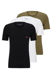 BOSS Men T-Shirt RN Triplet P Open Green345, XXL