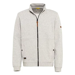 Herren Sweatjacke mit Stehkragen Grau menswear-M