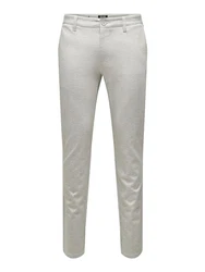 ONLY & SONS Herren Chino Hose ONSMARK 0209 (22026326) creme
