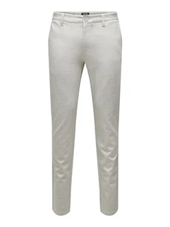 ONLY & SONS Herren Chino Hose ONSMARK 0209 (22026326) creme