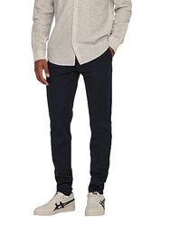 ONLY & SONS Herren Chino Hose ONSMARK 0209 (22026326) Olive/Dress Blues (22026326)