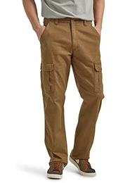 Herren Relaxed Fit Stretch Cargo Pant Hose, Känguru, 32W / 32L