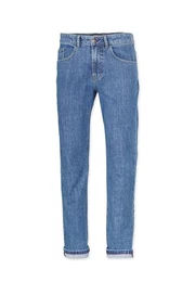 Unisex Hose Basic aus Bio-Baumwolle, Light-Blue, Gr. W30 L30