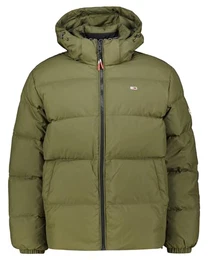 Herren Daunenjacke Essential Down Winter, Grün (Drab Olive Green), M