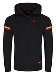 riverso Herren Kapuzenjacke RIVDanilo Schwarz/Formula Red