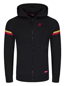 riverso Herren Kapuzenjacke RIVDanilo Schwarz/Formula Red