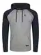 riverso Herren Kapuzenpullover RIVNino Hoodie Sweatshirt Pullover Kapuze Kängurutaschen Regular Fit Baumwolle Grau M, Größe:M, Farbe:Dawn Grey