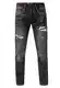 Rusty Neal Jeanshose Herren Jeans 'ODAR' Regular Fit Stretch 'Kontrastnaht' Jeans-Hose Stone-Washed Destroyed Freizeit-Hose 234, Farbe:Black Used, Größe Jeans L32:29W / 32L