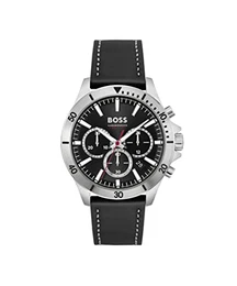 Chronograph Quarz Uhr für Herren Kollektion Troper mit Edelstahl- oder Lederarmband