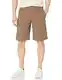 Dickies Herren Flex Regular Fit Plaid Flat Front 11in Lässige Shorts, Pilz, 52