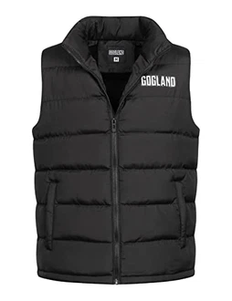 GOGLAND Tjörn Unisex Steppweste mit Stehkragen und durchgehendem Reißverschluss