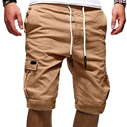 EMATOP Herren Cargo Shorts Regulär Fit 