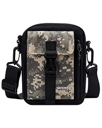 Umhängetasche Schultertasche Messenger Bag: Herrentasche Zum Umhängen Klein Herren Handy Sling Tasche Männer Shoulder Crossbag Brusttasche Damen Crossbody Handytasche
