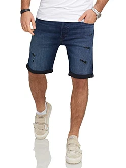 JACK & JONES Infinity Herren Jeans Shorts Rick Bermudas Used Look (as3, Alpha) JACK & JONES Infinity Herren Jeans Shorts Rick Bermudas Used Look (as3, Alpha)