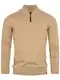 Indicode Herren Gore Pullover aus 80% Baumwolle mit Stehkragen   Strickpullover für Männer Cornstalk S