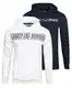 JACK & JONES Herren Logo Sweat Hood Noos Kapuzenpullover 2er Pack, Navy Blazer/Logo 1 - White/Detail:Play-3, M