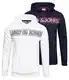 JACK & JONES Herren Logo Sweat Hood Noos Kapuzenpullover 2er Pack, Navy Blazer-White/Detail:Play-3, M