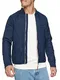 Indicode Herren Leander Steppjacke in Daunenjacken-Optik   Winterjacke Übergangsjacke Navy M