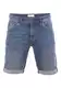 TOM TAILOR Herren Jeans Short Josh Regular Slim Fit Kurze Basic Stretch Shorts Baumwolle Bermuda Sommer Hose Denim Blau w32, Größe:W 32, Farbe:Clean Mid Stone Blue Denim (10113)