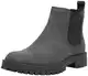 JACK&JONES Herren JFWNORRIS SYN Suede Chelsea Chelseaboots, Asphalt, 43 EU
