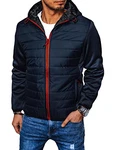 Legrance Herren Übergangsjacke mit Kapuze Dunkelblau