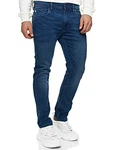 Indicode Herren INCoil Jeanshose aus Super-Stretch Denim Indigo