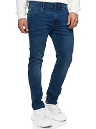 Herren INCoil Jeanshose aus 77% Baumwolle Super-Stretch Denim Herrenjeans Medium Indigo 32/32