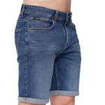Kandor Kurze Hosen Herren – Jeans Shorts für Männer mit 5 Taschen(32W - Timmy) Mid Wash