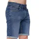 Kandor Kurze Hosen Herren – Jeans Shorts für Männer, Stretch, Sommer Bermuda Kurze Hose, Denim Herren-Shorts mit 5 Taschen(32W,Mid Wash - Timmy)