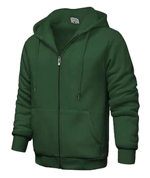 Herren Hoodie, Herren Reißverschluss Kapuzenpullover Kapuze Casual Sweatshirt Classic Farbabstimmung Hoody
