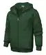 igeekwell Herren Hoodie, Herren Reißverschluss Kapuzenpullover Kapuze Casual Sweatshirt Classic Farbabstimmung Hoody